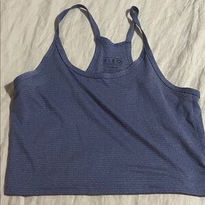 Fleo Switch Up Crop Tank Mesh- medium